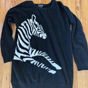 Bloomingdale's Black Cashmere Sweater